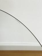 Glazen bijzettafeltje met hout - weg wegens verhuizing, Ophalen, Minder dan 55 cm, -, -