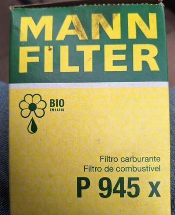 Mann filter p945x olifilter incl.rubberen ringenset beschikbaar voor biedingen