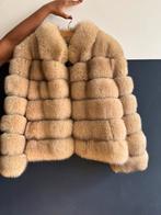 Nieuwe Vossenbont Bontjas Maat M/L, Kleding | Dames, Jassen | Winter, Ophalen of Verzenden, Nieuw, Maat 38/40 (M), Beige