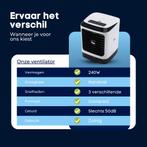 Aircooler Verkoeling Bevochtiging Nachtlampje, Ophalen of Verzenden, Zo goed als nieuw, Tafel- of Grondventilator, Minder dan 60 m³
