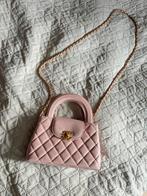 Lichtroze Kelly Bag Handtasje Leder, Ophalen of Verzenden, Nieuw, Roze, Handtas