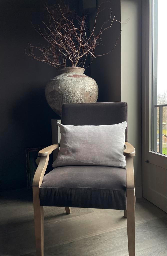 Hoffz fateuil, bijzet stoel special edition, lees beschrijv., Huis en Inrichting, Fauteuils, Zo goed als nieuw, Stof, 50 tot 75 cm