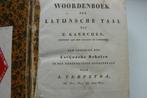1833 / LATIJN / LATIJNSCHE TAAL / E. Kaercher / Woordenboek, Antiek en Kunst, Antiek | Boeken en Bijbels, Verzenden