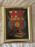 FC Barcelona ingelijst logo., Ophalen, Zo goed als nieuw, Buitenlandse clubs