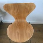 1 Vintage Fritz Hansen 3107 vlinder stoel, Ophalen, Gebruikt, Bruin, Nvt