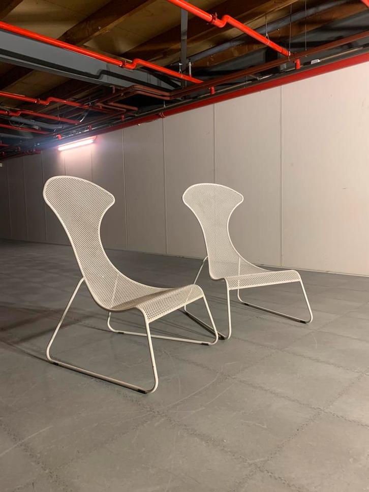 IKEA PS Easy Chair – Wiebke Braasch (2012) prijs per stuk, Huis en Inrichting, Stoelen, Gebruikt, Twee, Kunststof, Metaal, Wit