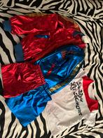 Harley Quinn halloween kostuum kind maat 140 te koop!, Ophalen, Zo goed als nieuw, Maat 34 (XS) of kleiner, Carnaval
