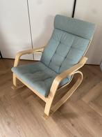 POÄNG Rocking-chair, light green, Huis en Inrichting, Fauteuils, Ophalen, 75 tot 100 cm, Zo goed als nieuw, 50 tot 75 cm