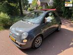 Fiat 500 C 0.9 TwinAir Lounge Airco / Leder / Parkeersensor, Auto's, Euro 5, 86 pk, Gebruikt, Cabriolet