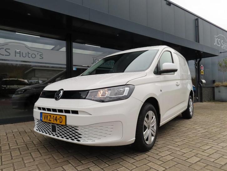 Volkswagen CADDY 2.0 TDI 102 Pk Airco Navi Trekhaak 2021, Auto's, Bestelauto's, Bedrijf, ABS, Airbags, Airconditioning, Bluetooth