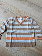 Blauw bruin Gestreepte trui Maat 74 h, Kinderen en Baby's, Babykleding | Maat 74, C&A, Gebruikt, C&A, Onbekend