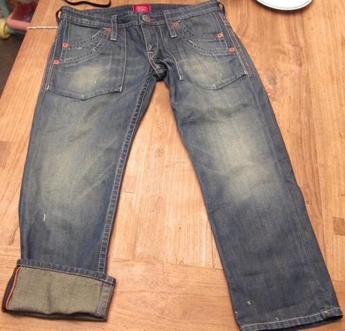 Nieuwe spijkerbroek indian rose clem l driekwart 25 en 26, Kleding | Dames, Spijkerbroeken en Jeans, Nieuw, W27 (confectie 34) of kleiner