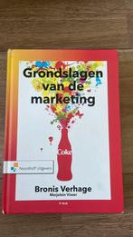 Bronis Verhage - Grondslagen van de marketing, Ophalen of Verzenden, Zo goed als nieuw, Economie en Marketing, Bronis Verhage; Marjolein Visser
