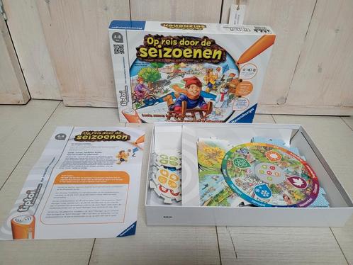 Spel TIPTOI: Op reis door de seizoenen 4-8 jr, Ravensburger, Kinderen en Baby's, Speelgoed | Educatief en Creatief, Zo goed als nieuw