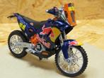 KTM 450 Dakar Rally Red Bull 1:18 #1 Bburago, Hobby en Vrije tijd, Modelauto's | 1:18, May Cheong Group France S.A.S., Nieuw, Ophalen of Verzenden
