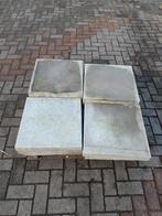Schellevis tegels 14 stuks grijs 50x50x5 cm, Ophalen, Zo goed als nieuw, Minder dan 5 m², Beton