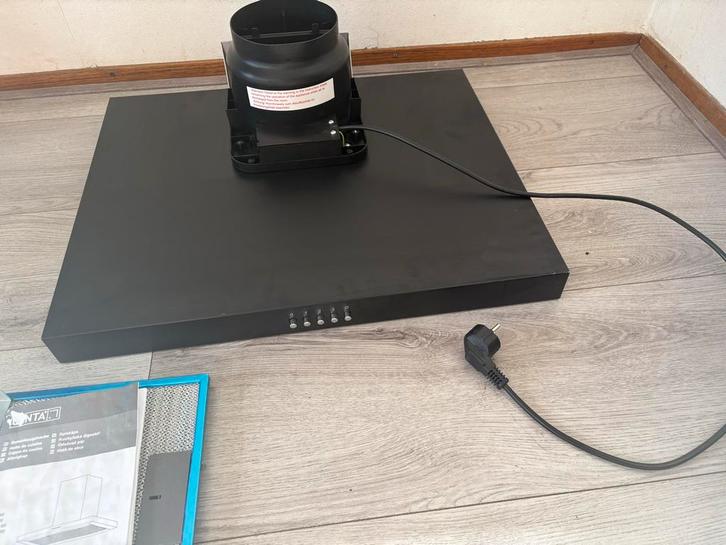 Inventa Borello 90 Afzuigkap -Nieuw - zonder afvoerkanaal!, Witgoed en Apparatuur, Afzuigkappen, Nieuw, Inbouw, Onderbouw afzuigkap