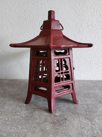 JAPANSE IJZEREN LANTAARN 31 CM beschikbaar voor biedingen