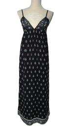 Calypso St. Barth 100% zijde jurkje, jurk, Mt. M, Kleding | Dames, Jurken, Maat 38/40 (M), Verzenden, Zwart, Zo goed als nieuw