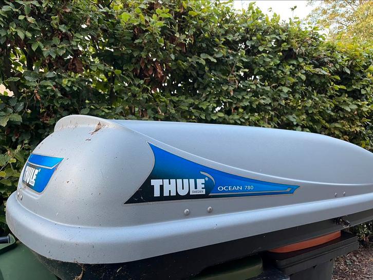 Thule Ocean 780 dakkoffer zomer en wintersport, Auto diversen, Dakkoffers, Gebruikt, Ophalen
