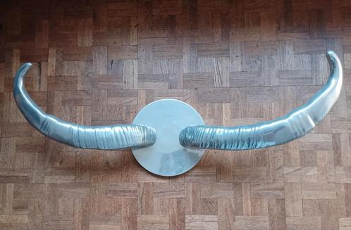 Pols potten gewei wanddecoratie, Huis en Inrichting, Woonaccessoires | Wanddecoraties, Zo goed als nieuw, Ophalen