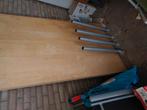 Mooie stevige houten computertafel/bureau van Ikea, Computers en Software, Computerbehuizingen, Ophalen, Zo goed als nieuw