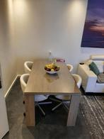 Eettafel en salontafel incl. Glasplaat, Huis en Inrichting, Tafels | Eettafels, Ophalen