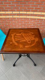 Salon tafel met print, Ophalen of Verzenden