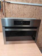 NETTE WHIRLPOOL AMW505IX COMBI MAGENTRON OVEN TE KOOP, Combimagnetron, Gebruikt, 60 cm of meer, Ophalen of Verzenden