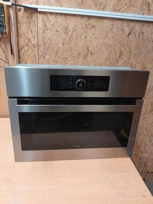 NETTE WHIRLPOOL AMW505IX COMBI MAGENTRON OVEN TE KOOP, Witgoed en Apparatuur, Magnetrons, Gebruikt, Inbouw, Combimagnetron, 60 cm of meer