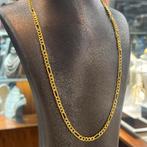 21 karaat gouden ketting figaro schakel nieuw, Ophalen of Verzenden, Nieuw, Goud