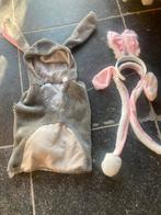 Carnavalskostuum (Paas)haas Maat 98/104 + Accessoires, Ophalen of Verzenden, Zo goed als nieuw, 104 of kleiner, Jongen of Meisje