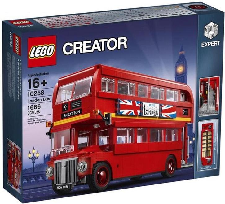 10258 Lego Expert London Bus, Kinderen en Baby's, Speelgoed | Duplo en Lego, Nieuw, Lego, Complete set, Ophalen