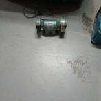 Ferm slijpmachine, Ophalen of Verzenden, Zo goed als nieuw, Minder dan 700 watt, Werkbankslijpmachine