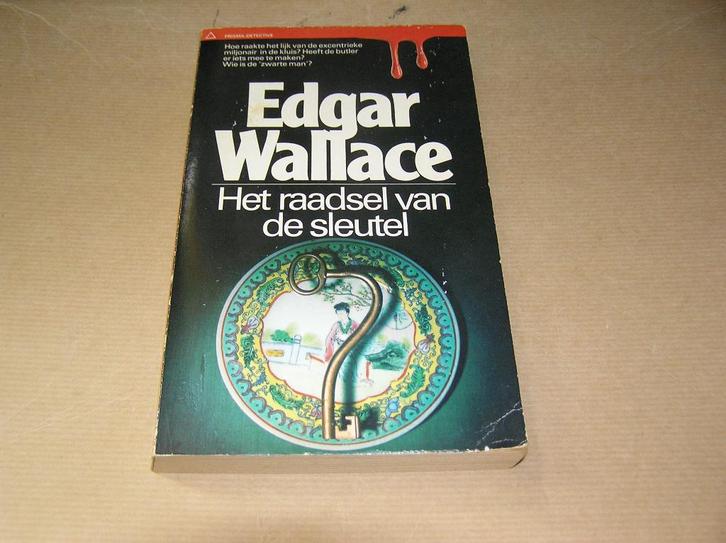 Het Raadsel van de Sleutel -Edgar Wallace, Boeken, Detectives, Gelezen, Ophalen of Verzenden