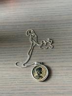 zilveren ketting met romeinse munt, Ophalen of Verzenden, Zo goed als nieuw, Zilver, Zilver