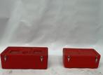 2 rode toolboxen – stevig en praktisch, Ophalen, Zo goed als nieuw, Rood