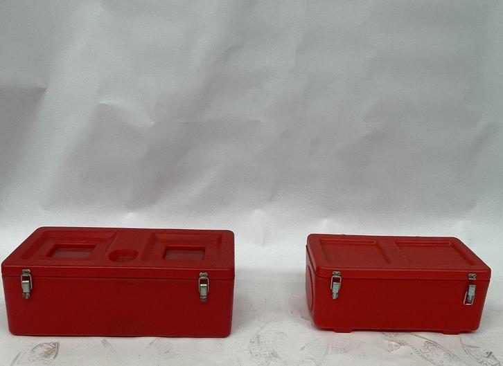 2 rode toolboxen – stevig en praktisch, Huis en Inrichting, Kasten | Lockerkasten, Zo goed als nieuw, Ophalen