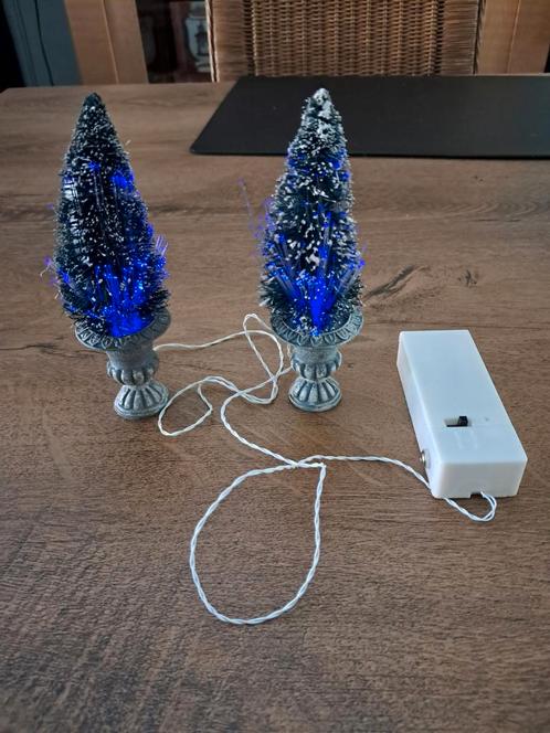 Intratuin boompjes in een vaas 13 cm hoog, Diversen, Kerst, Zo goed als nieuw, Ophalen of Verzenden