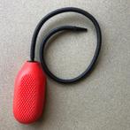 Voetpomp voor luchtbed, strandspeelgoed, zwembadje - rood 2x, Ophalen of Verzenden, Gebruikt