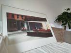 Grote ingelijste kunstdruk “Nighthawks” Edward Hopper 120x90, Huis en Inrichting, Woonaccessoires | Schilderijen, Tekeningen en Foto's