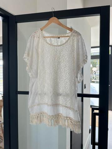 Kanten Ibiza style Costes zomer shirt mt xl / xxl beschikbaar voor biedingen