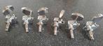 6pcs Silver Guitar tuning pegs/machine heads, Ophalen of Verzenden, Gebruikt, Elektrische gitaar