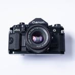 Canon A-1 + Canon FD 50mm 1.8, Audio, Tv en Foto, Fotocamera's Analoog, Spiegelreflex, Canon, Gebruikt, Ophalen of Verzenden