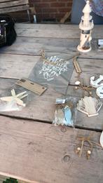 Slingers en decor strand, Tuin en Terras, Tuinwanddecoratie, Ophalen of Verzenden, Zo goed als nieuw