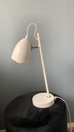 Witte nachtlampje/bureaulamp, Huis en Inrichting, Lampen | Tafellampen, Minder dan 50 cm, Gebruikt, Ophalen of Verzenden, Metaal