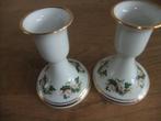 2 kerst   kandelaartjes Koning porselein Bavaria, Ophalen of Verzenden, Zo goed als nieuw