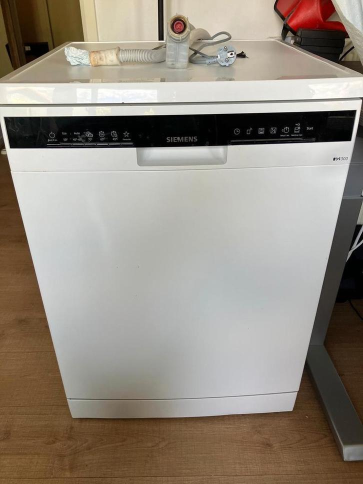 Siemens SN23IW12TE vrijstaande vaatwasser ZGAN, Witgoed en Apparatuur, Vaatwasmachines, Zo goed als nieuw, 85 tot 90 cm, Kort programma