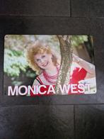 Monica west reclamebord, Ophalen of Verzenden, Nieuw, Reclamebord