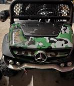 Mercedes Benz kinderauto 2pers., Kinderen en Baby's, Speelgoed | Buiten | Accuvoertuigen, Ophalen, Gebruikt